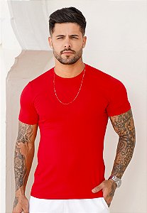 Camiseta Segunda Pele Vermelha