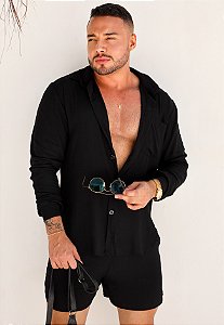 Conjunto Viscolinho Preto