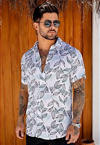 Camisa Viscose Estampada