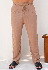 Calça Linho Nude