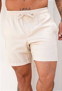 Shorts Linho Premium Areia