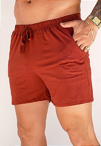 Mini Shorts Viscolycra Terracota