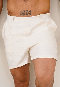 Shorts Alfaiataria Duna Areia