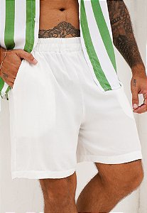 Shorts Viscose Branco