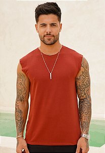 Regata Machão Terracota