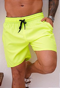 Shorts Tactel Verde Neon