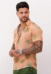 Camisa Viscose Estampada