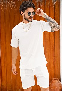 Conjunto Texturizado Off White