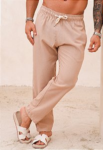 Calça Linho Nude
