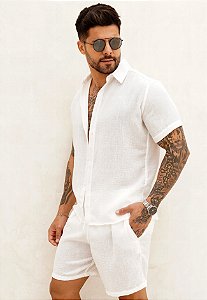 Conjunto Linho Off White