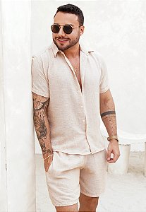 Conjunto Linho Areia