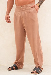 Calça Linho Nude