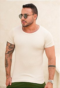 Camiseta Ribana Marfim