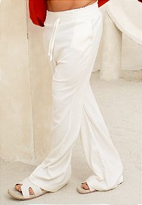 Calça Pantalona Off White