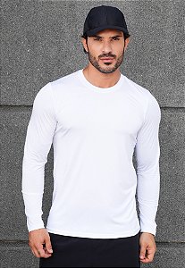 Blusa Manga Longa Branca