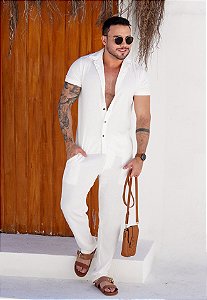 Conjunto Linho Off White