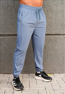 Calça Tactel Azul Jeans