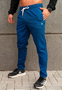 Calça Tactel Azul Petróleo