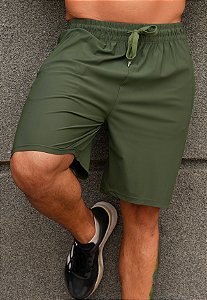 Shorts Dry Fit Verde Militar