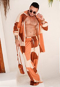 Conjunto Viscolinho Estampado