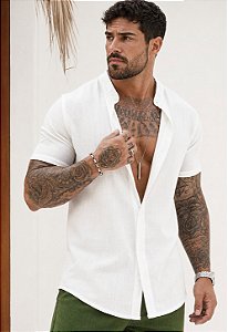 Camisa Duna Gola Padre Off White