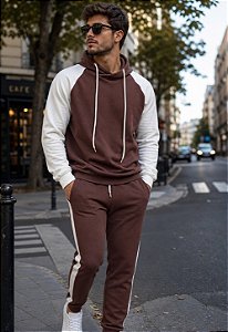 Conjunto Moletom Bicolor