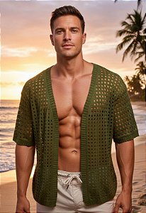 Kimono Tricot Verde