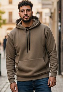 Blusa Moletom Canguru Nude