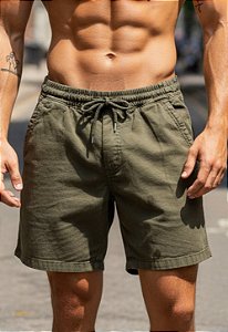 Shorts Sarja Verde Militar