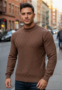 Suéter Tricot Texturizado