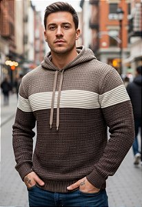 Casaco Tricot Tricolor Winter