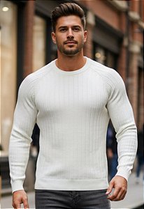 Suéter Tricot Mousse Off White