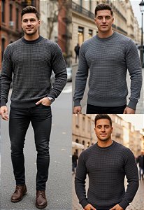 Suéter Tricot Texturizado Essence