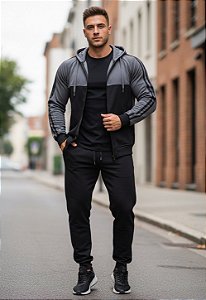 Conjunto Moletom Bicolor