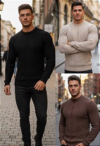 Suéter Tricot Texturizado Prime