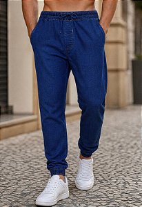 Calça Jeans Jogger
