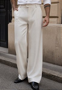 Calça Alfaiataria Wide Italiana