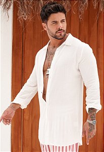 Max Camisa Viscolinho Laguna