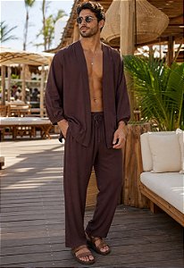 Conjunto Kimono + Calça Veneza