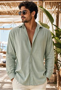 Camisa Linho Mykonos