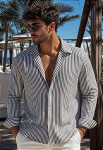 Camisa Duna Manga 7/8 Listrada Portofino