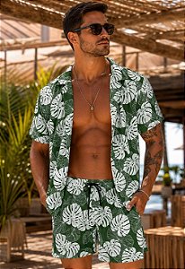 Conjunto Viscolinho Estampado Tulum