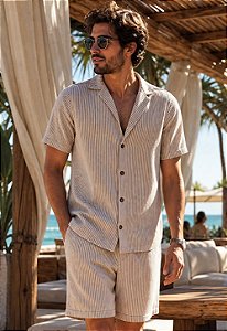 Conjunto Listrado Caribe