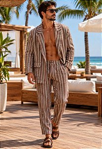 Conjunto Linho Blazer Summer