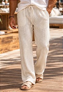Calça Texturizada Bellini
