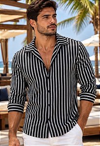 Camisa Listrada Azure