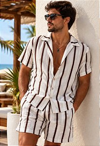 Conjunto Duna Listrado Beach