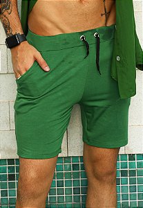 Shorts Básico Verde Bandeira