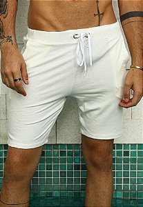 Shorts Básico Off White