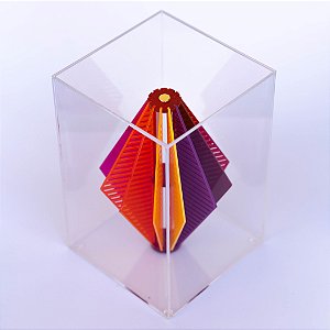 Escultura Balonê grande - tons quentes